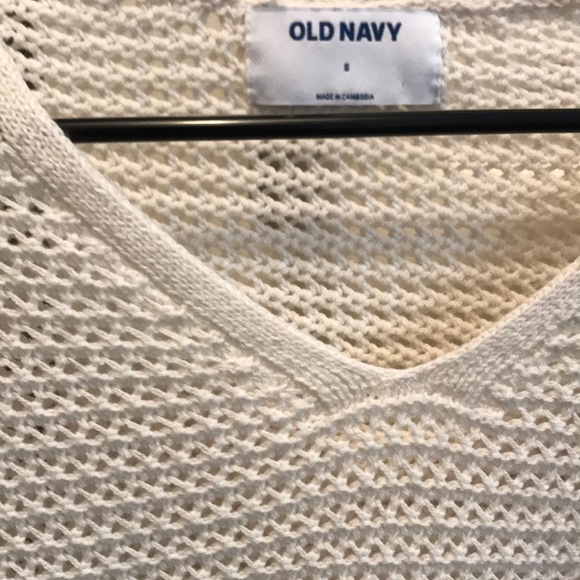 Old Navy cream chunky knit sweater - Picture 2 of 2